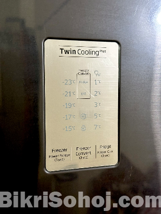 Samsung RT47K6231BS Twin Cooling Refrigerator (465 L)